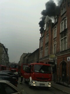 Pożar mieszkania w Chorzowie przy ul. Powstańców we wtorek
