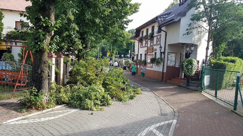 Sierpniowa burza w powiecie puckim: Hel