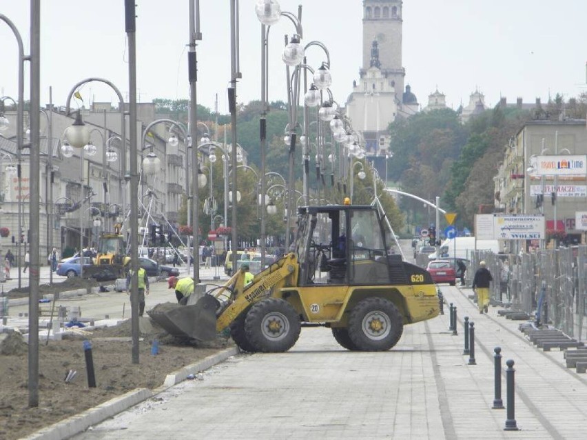  Tak remontowano Aleję Najświętszej Maryi Panny  ZDJĘCIA