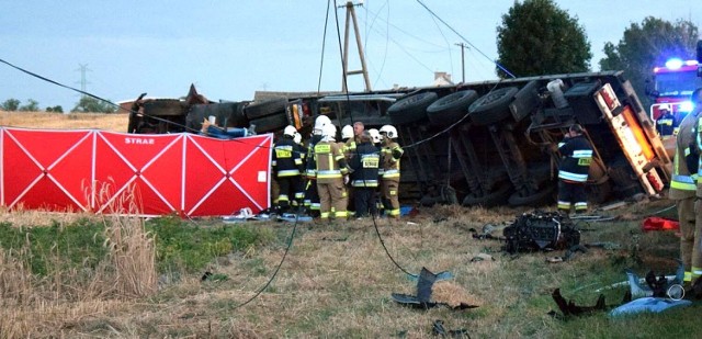 W wyniku wypadku, który miał miejsce 25 lipca 2023 r. wieczorem we wsi Wronowy koło Strzelna zginął 45-letni mieszkaniec powiatu nakielskiego