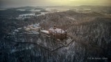 Cudowny Dolny Śląsk. Zamek Książ w zimowej szacie (ZDJĘCIA)