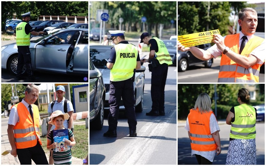 Akcja PKP "Bezpieczny przejazd na ulicy Wienieckiej" we...