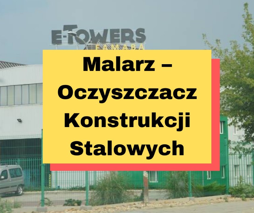 NAJWAŻNIEJSZE ZADANIA
- malowanie elementów konstrukcji
-...