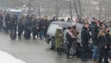 Pogrzeb 23-latka zamordowanego w Krakowie. Dawid spoczął na cmentarzu w rodzinnej Wysokiej koło Wadowic