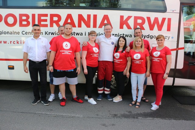 Klub "Strażak" ze Straszewa zorganizował akcję poboru krwi w Zakrzewie.