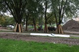 Trwa drugi etap rewitalizacji parku na Kurdwanowie. To koniec z dziurawymi alejkami