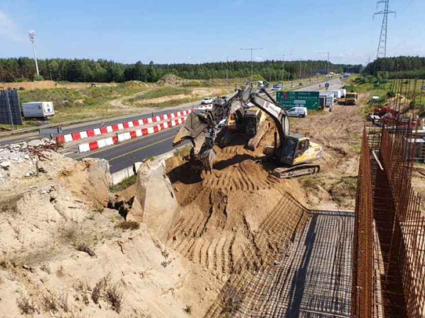 Utrudnienia na węźle drogowym Szczecin - Kijewo