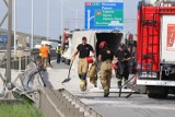 Wypadek na Autostradowej Obwodnicy Wrocławia. Trwa wielkie zamiatanie jezdni. Szykujcie się na stanie w korku. Co się stało?