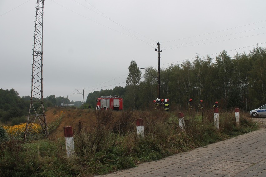 Śmiertelny wypadek na ul. Kolejowej w Tomaszowie. Kobieta zginęła pod kołami pociągu [ZDJĘCIA]
