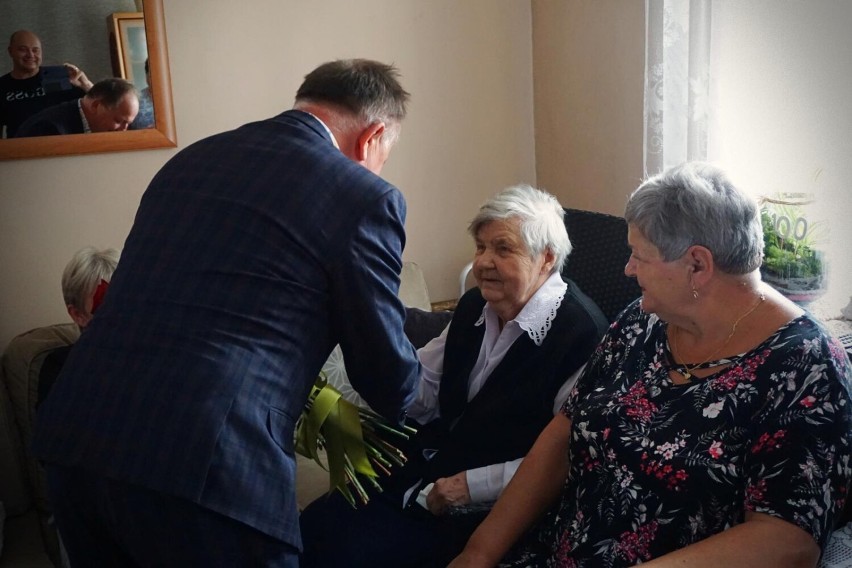 Pani Anna Stasiak z Kutna obchodziła 100 urodziny