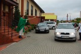 Poświęcenie pojazdów w parafii św. Wojciecha w Kartuzach