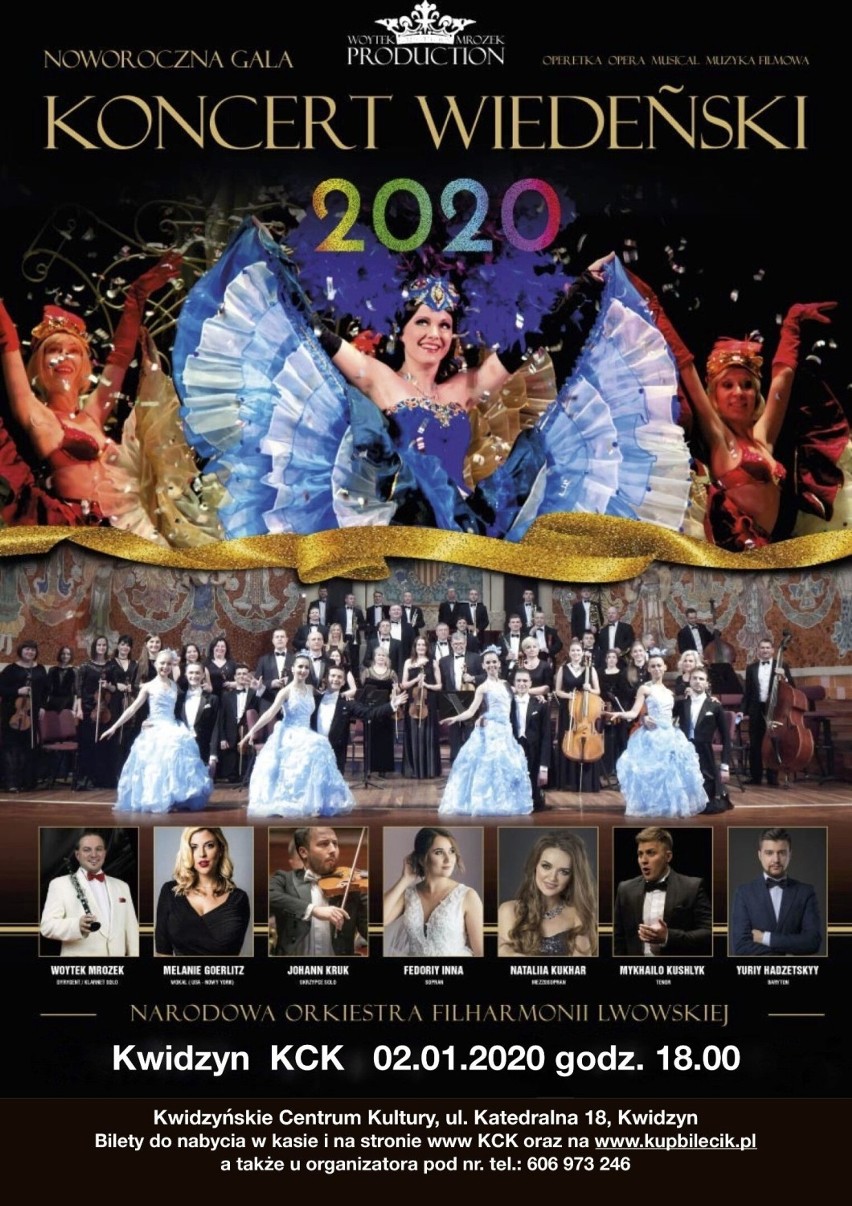 Narodowa Orkiestra Filharmonii Lwowskiej zaprasza na Koncert Wiedeński 2020