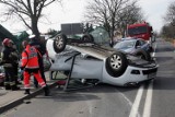 Ranni w wypadku na ulicy Koskowickiej w Legnicy [ZDJĘCIA]