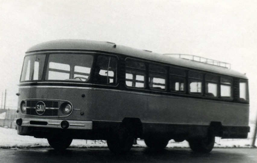 1958 rozpoczęcie produkcji autobusów SAN - wyprodukowano...