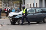 Wypadek na ulicy Piastowskiej w Legnicy [ZDJĘCIA]