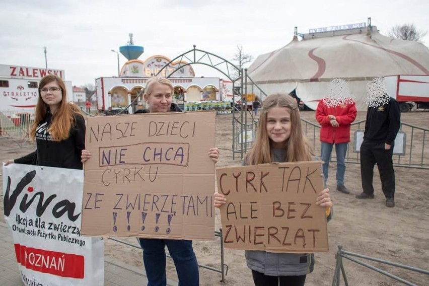 Nowy Tomyśl: Protestowali przed cyrkiem