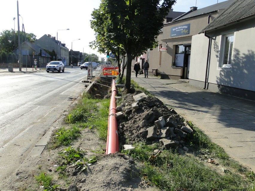 Utrudnienia na ulicy Słowackiego w Radomiu, Wodociągi Miejskie wymieniają kanalizację
