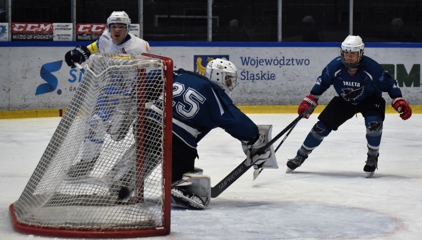 1 liga hokejowa: UKH Unia Oświęcim - SMS PZHL Katowice 1:6.