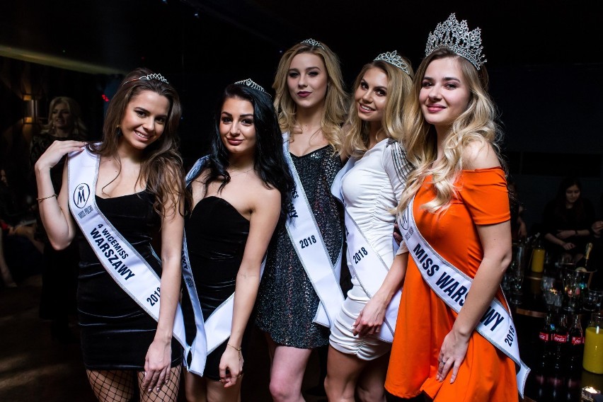 Miss Warszawy 2018. Finalistki bawiły się na After Party w...