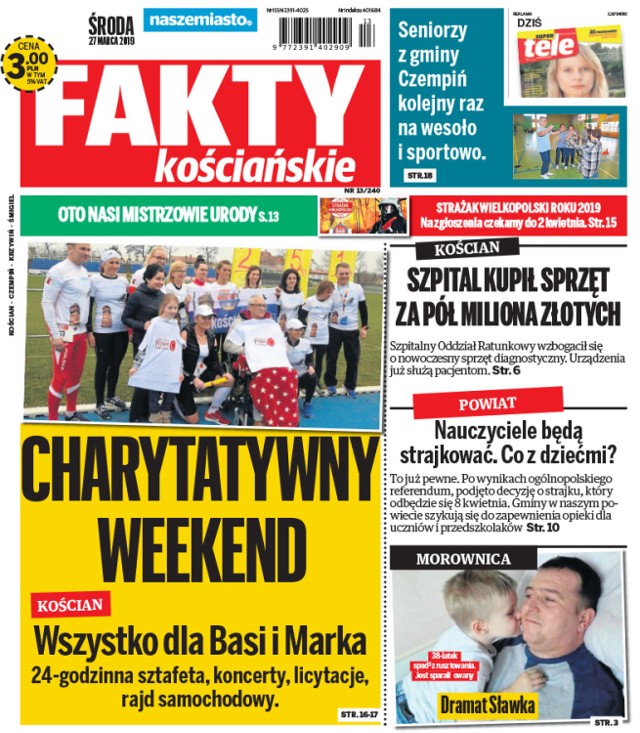 Nowe "Fakty Kościańskie" czekają na Was już od środy 27 marca