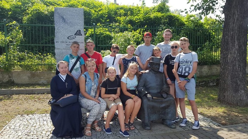 Młodzi Białorusini spędzają wakacje w naszym regionie