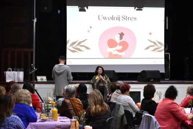 W Prabuckim Centrum Kultury i Sportu z okazji Dnia Kobiet zorganizowano spotkanie pod hasłem "Święto bez stresu".