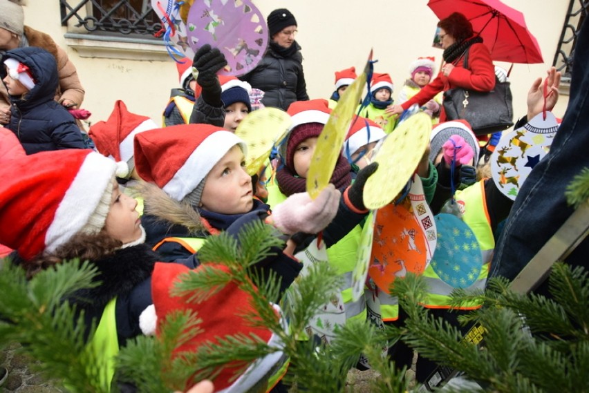 Tarnowskie przedszkolaki nie zawiodły. Same wykonały ozdoby na miejskie choinki