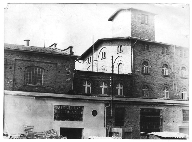 Widok fabryki w Pudliszkach z 1964r