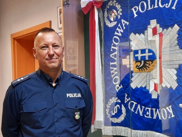 Aspirant Jacek Dryło jest nowym Komendantem Komisariatu Policji w Sławie