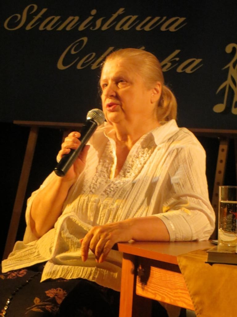 Stanisława Celińska w Złotowie. Znana aktorka wystąpiła w sali kinowej ZCAS [GALERIA]