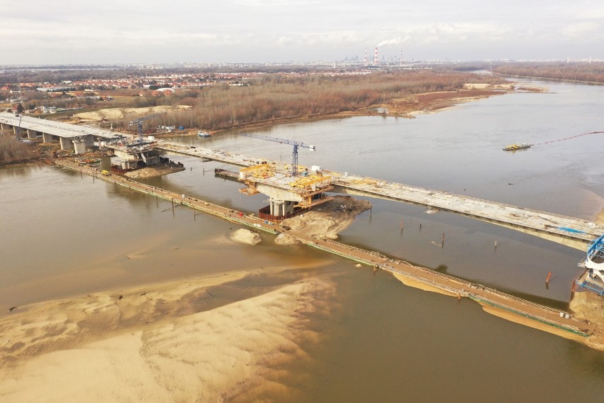 Most Południowy połączył Wawer z Wilanowem. Wkrótce pojawi się na nim asfalt. Otwarcie we wrześniu?
