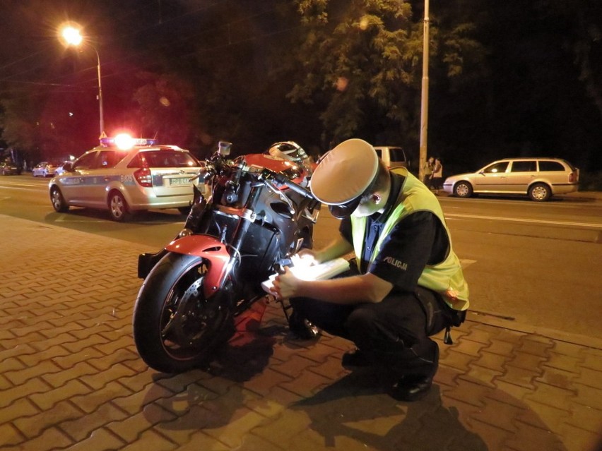 Wrocław: Motocyklista śmiertelnie potrącił pieszego na Sienkiewicza