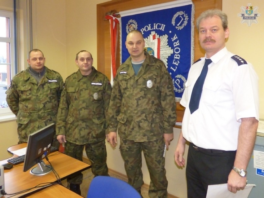 Straż Rybacka podziękowała policjantom z Lęborka