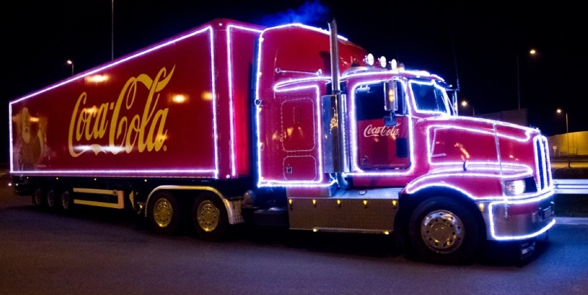 Ciężarówki Coca-Coli 19 grudnia we Wrocławiu