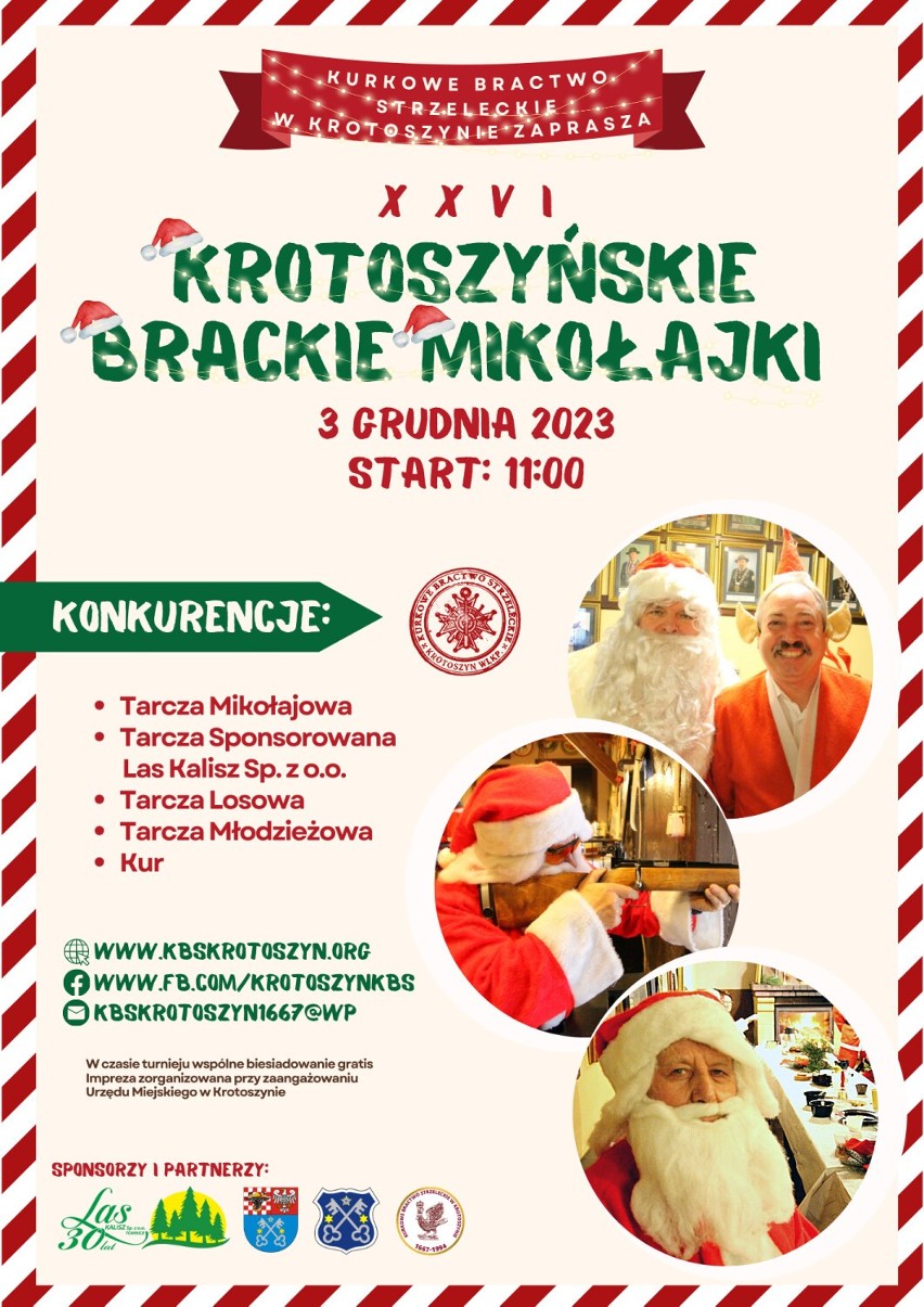 Krotoszyńskie Brackie Mikołajki już 3 grudnia! Szykuje się ciekawa impreza!