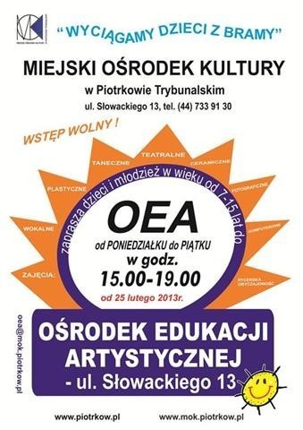 OEA w Piotrkowie zaprasza na warsztaty po feriach