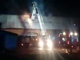 Pożar Drzewce - w sercu Puszczy Noteckiej spaliła się nielegalna fabryka tytoniu