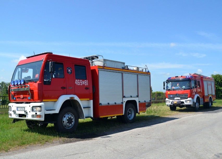Strażacy prowadzili pozorowaną akcję ratowniczą w Kopalni...