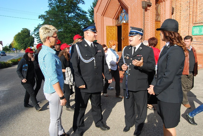 Strażacy w Sławoszynie