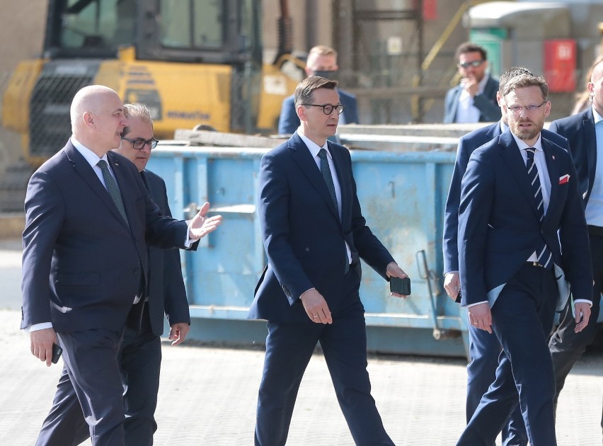Wizyta premiera M.Morawieckiego w Szczecinie 11.06.2021