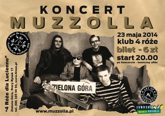 MUZZOLLA - koncert lubuskiej formacji