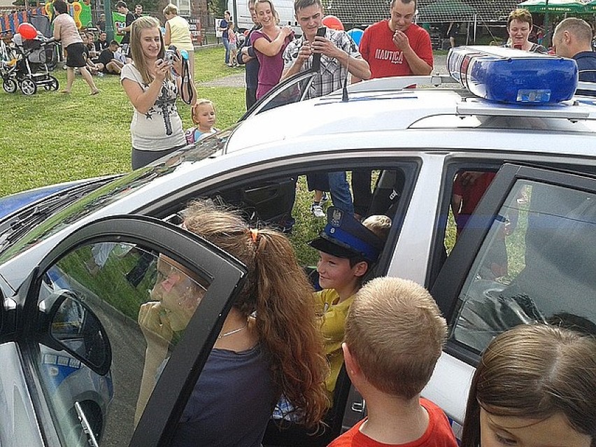 Policjanci na pikniku w Sędziszowie Małopolskim