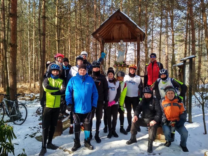 Sąsiedzkie Rowerowanie w Mikołowie: mróz nie był przeszkodą