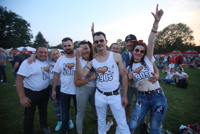 Tak bawiła się publiczność podczas 90' Festiwal na Dolinie Trzech Stawów w Katowicach w sobotę 21 lipca 2018