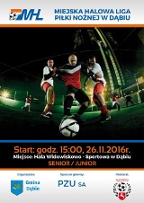 Startuje Miejska Halowa Liga Piłki Nożnej w Dąbiu