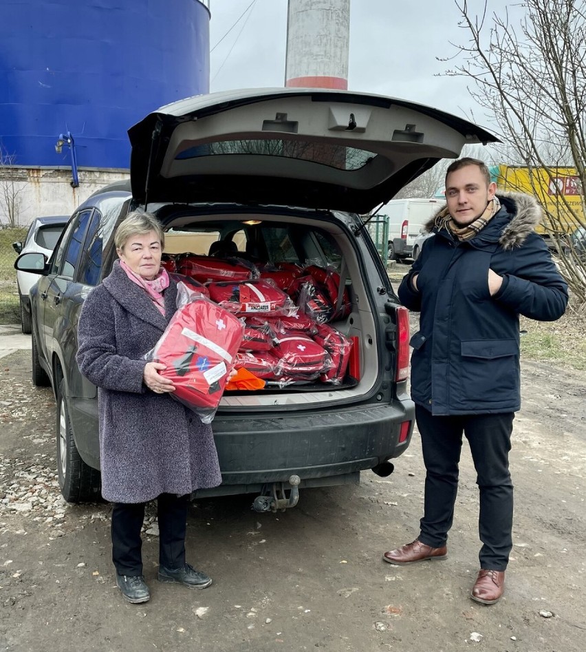 Pierwsze transporty z pomocą wyruszyły z gminy Pelplin.