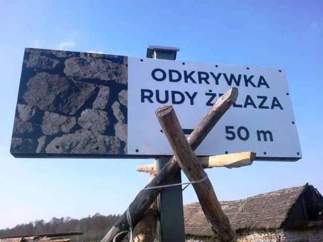 Wierzchy - Odkrywka rudy żelaza