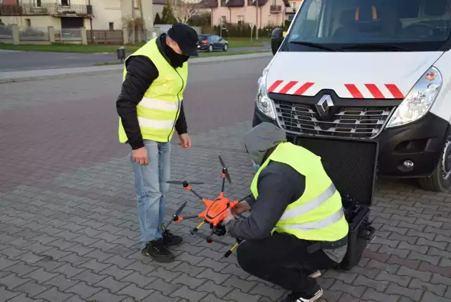 Dron miał badać, czym ludzie palą w piecach, ale był źle skalibrowany