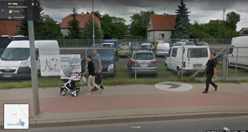 Zaborowo okiem Google Street View