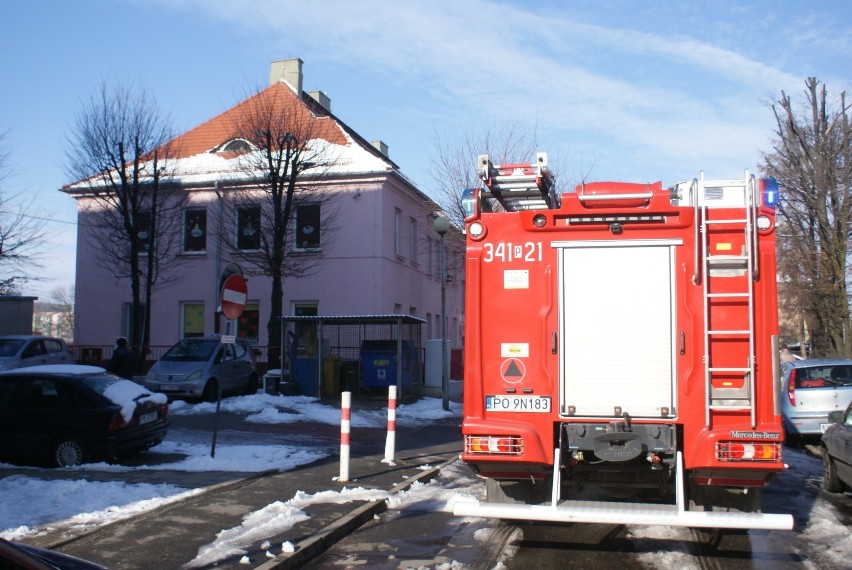Straż pożarna w Kaliszu otrzymała zgłoszenie o zapadającym...